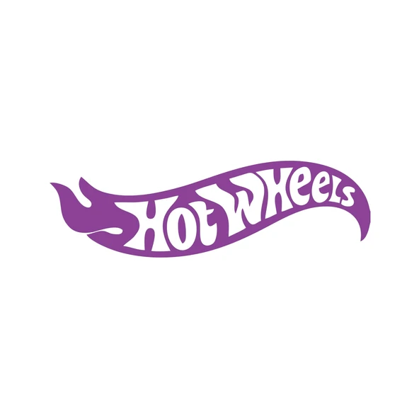 Hot Wheels Araba Stickeri 17x17 Cm Mor ürün görseli 1