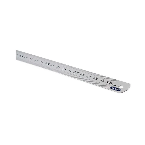 Mas Çelik Cetvel 30 cm - Resim 2