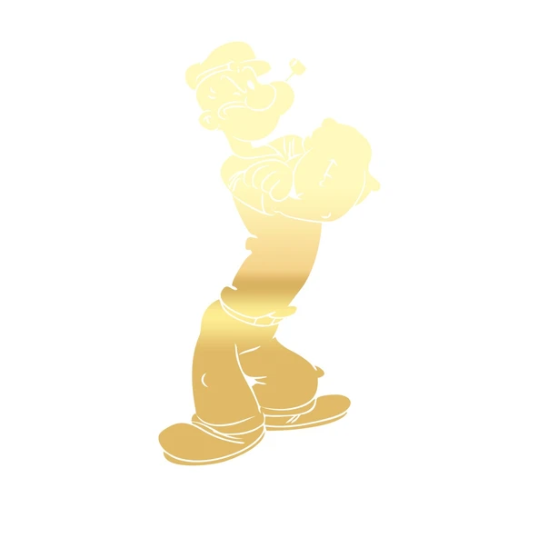 Temel Reis Araba Sticker 17x17 Cm Gold ürün görseli 1