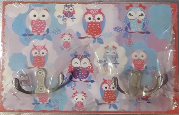 NN ASKI 2 Lİ LÜX AHŞAP 12 x 19,5 cm ( ÇAPA TİP ASKI ) ( 1 ADET FİYATIDIR ) ürün görseli 1