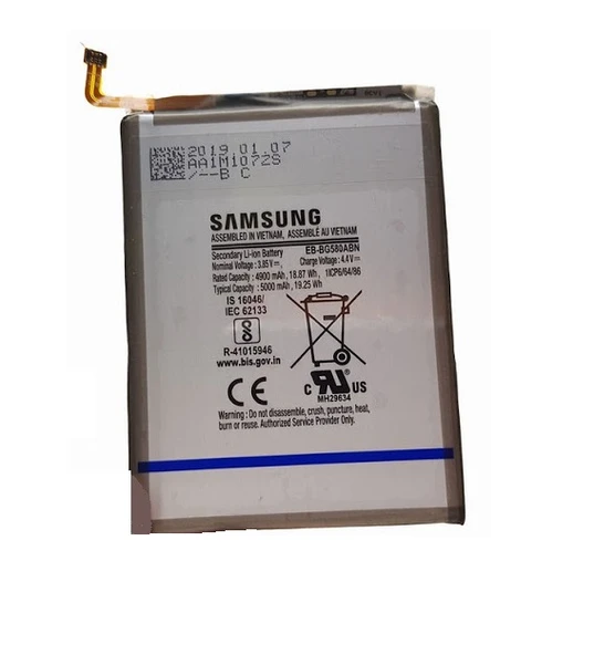 Samsung Galaxy M20/M30 Batarya Pil EB-BG580ABN ürün görseli 1