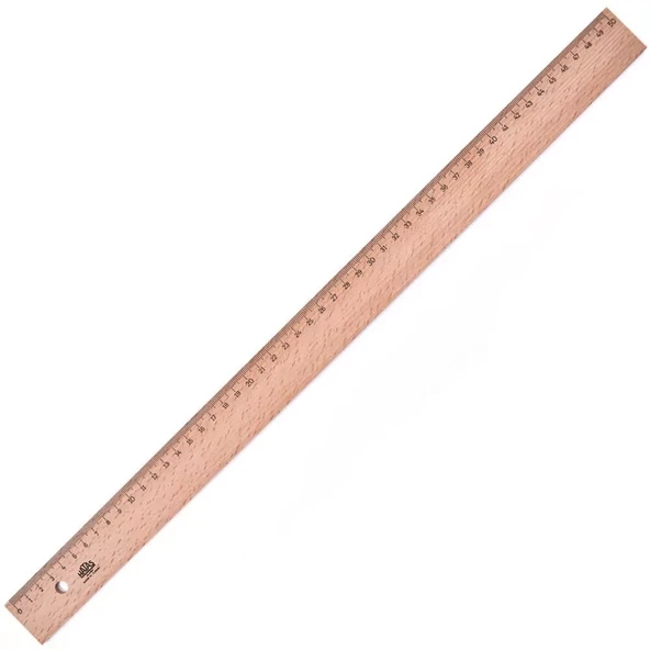Yıldızlar / Hatas Tahta Cetvel 50 cm ürün görseli 1