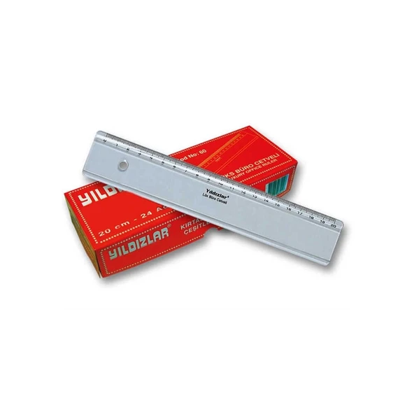 Yıldızlar Lüx Büro Cetvel 20 cm - Resim 2