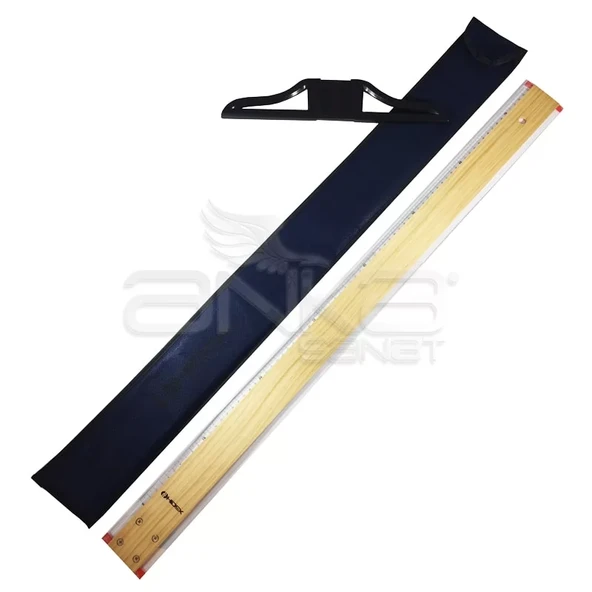 Hidex Kılıflı Sökülebilir Başlıklı T Cetveli 75cm ürün görseli 1