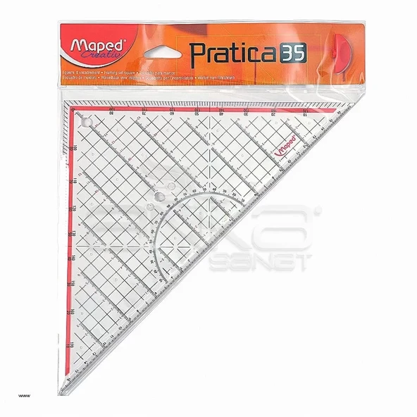 Maped Pratica 35 Tekstil Gönyesi ürün görseli 1