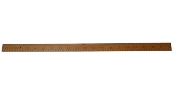 Ahşap Manifatura Cetveli 1.20 Metre (120 cm) ürün görseli 1