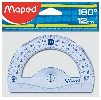Maped 180 Derece Açı Ölçer 12 cm 242180 ürün görseli 1