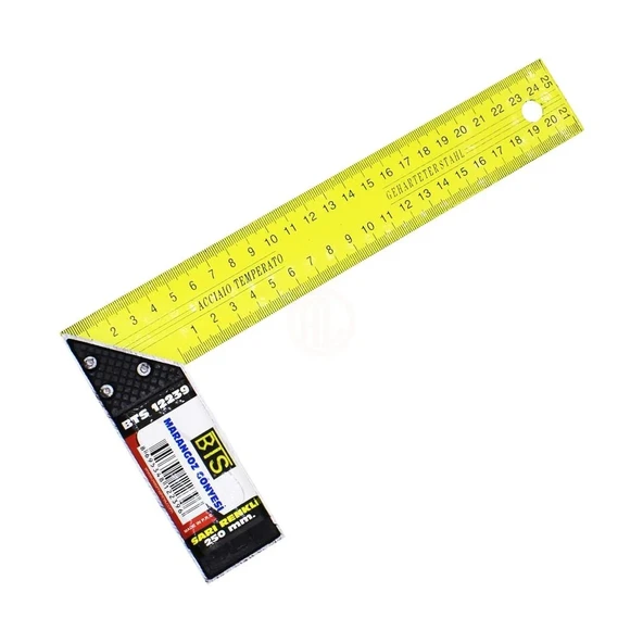Bts12237 Sarı Marangoz Gönye 200 Mm ürün görseli 1
