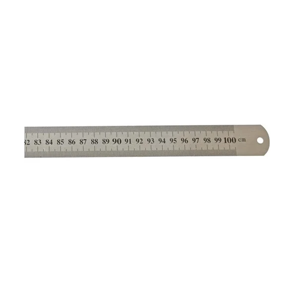 RUBENİS ÇELİK CETVEL 100cm (JR 100) ürün görseli 1