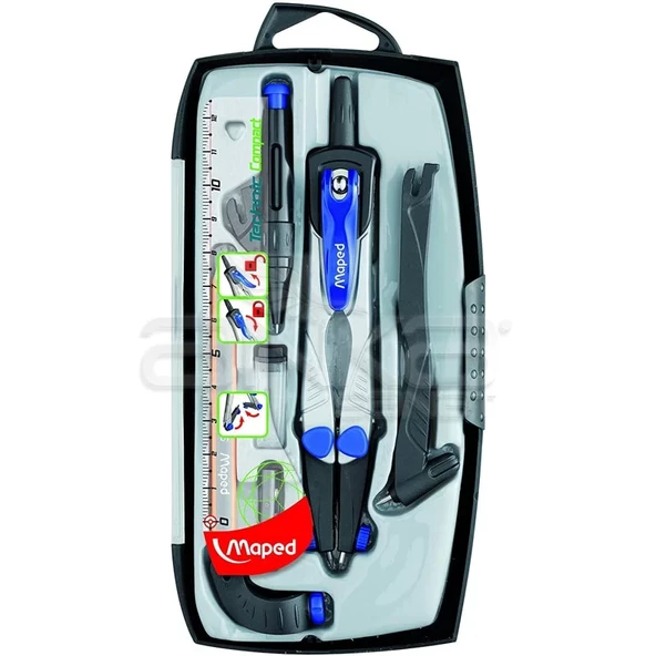 Maped Technic Compact Pergel Seti 7 Parça ürün görseli 1