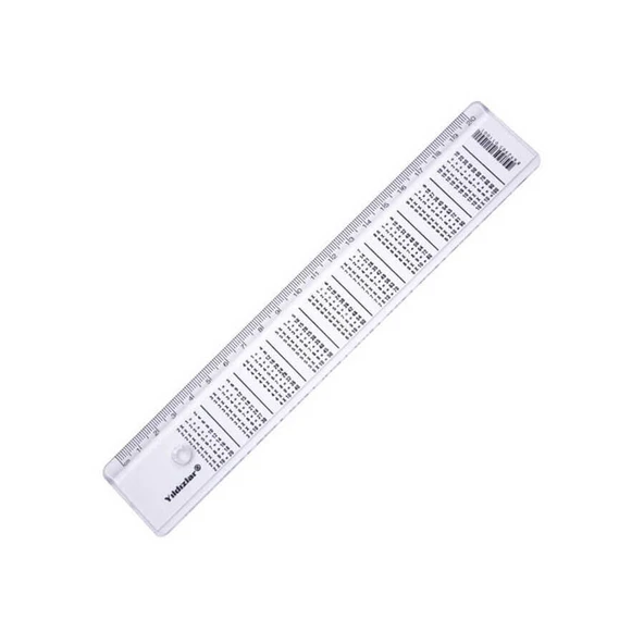 Yıldızlar Cetvel 20 cm Polyester Çarpmalı ürün görseli 1