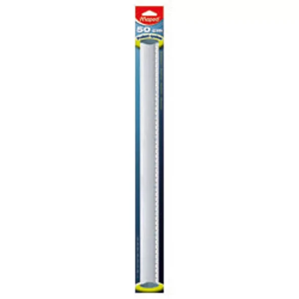 Maped Düz Alüminyum Cetvel 50 cm ürün görseli 1
