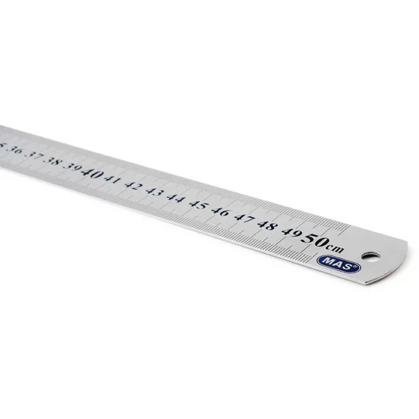 Mas 2350 Çelik Cetvel 50 cm ürün görseli 1