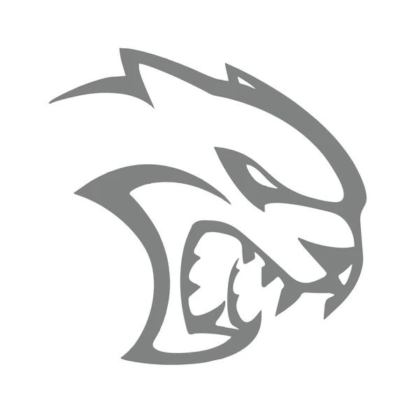 Kaplan Araba Sticker 17x17 Cm Gri ürün görseli 1