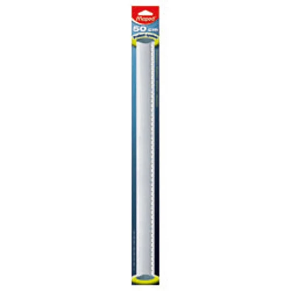 Maped Düz Alüminyum Cetvel 50 cm - Resim 2