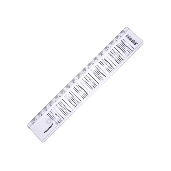 Yıldızlar Cetvel 20 cm Polyester Çarpmalı - Resim 2