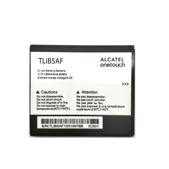 Alcatel Turkcell Wın MW40V Batarya Pil TLiB5AF - Resim 2