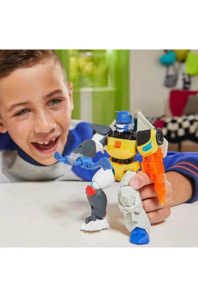TRANSFORMERS MİXMASHERS OPTIMUS PRIMAL F9730 / F9733 - Resim 5