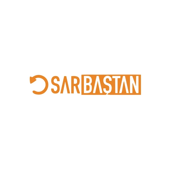 Sar Baştan Araba Sticker 17x17 Cm Turuncu ürün görseli 1