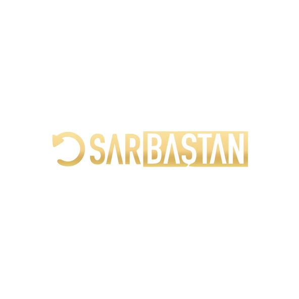 Sar Baştan Araba Sticker 17x17 Cm Gold ürün görseli 1