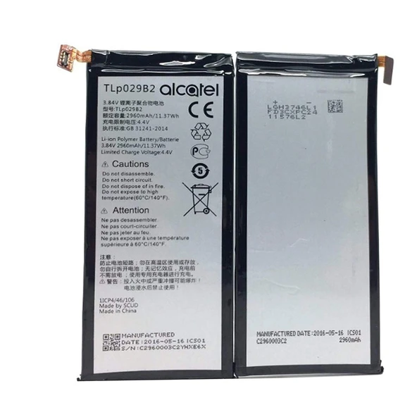 Alcatel One Touch Pop 4S 5095Y Pil Batarya ve Tamir Set TLP029B1 ürün görseli 1