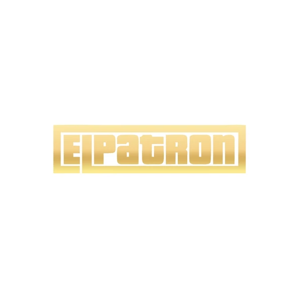 Elpatron Araba Sticker 17x17 Cm Gold ürün görseli 1