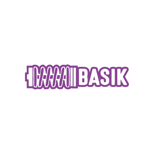 Basık Araba Sticker 17x17 Cm Mor ürün görseli 1