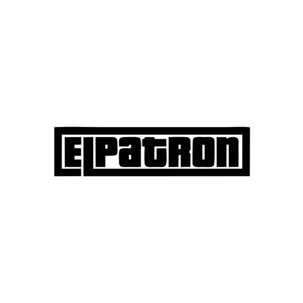 Elpatron Araba Sticker 17x17 Cm Siyah ürün görseli 1