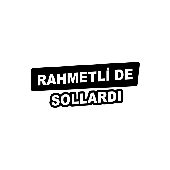 Rametli de Sollardı Araba Sticker 17x17 Cm Siyah ürün görseli 1