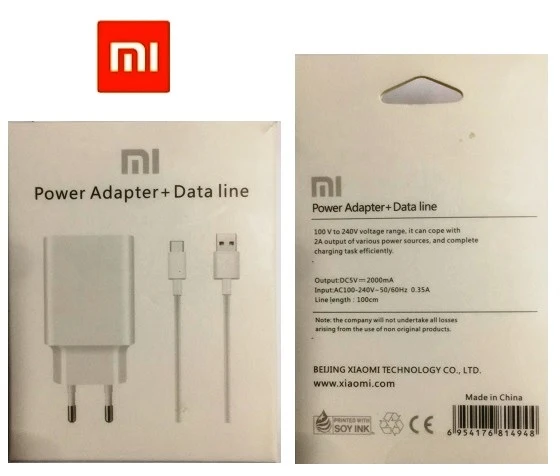 Xiaomi Redmi  Mi Şarj Aleti ve Micro Usb Data Kablosu MDY 08 ürün görseli 1