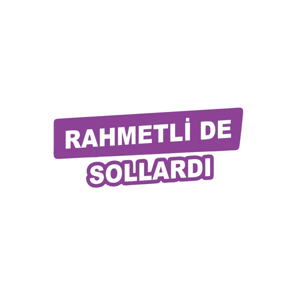 Rametli de Sollardı Araba Sticker 17x17 Cm Mor ürün görseli 1