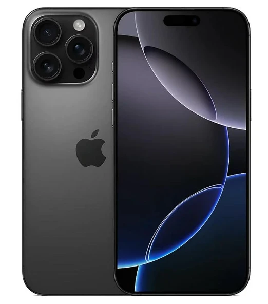 Apple iPhone 16 Pro Max 256 8 GB RAM 5G (Apple Türkiye Garantili) SİYAH ürün görseli 1