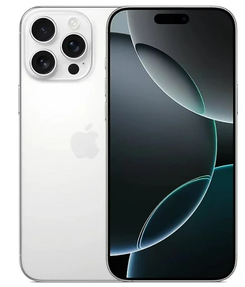 Apple iPhone 16 Pro Max 256 8 GB RAM 5G (Apple Türkiye Garantili) BEYAZ ürün görseli 1