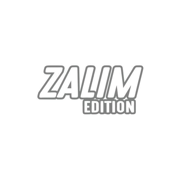 Zalim Edition Araba Sticker 17x17 Cm Gri ürün görseli 1