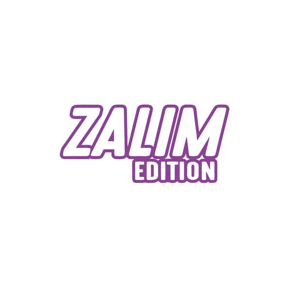 Zalim Edition Araba Sticker 17x17 Cm Mor ürün görseli 1