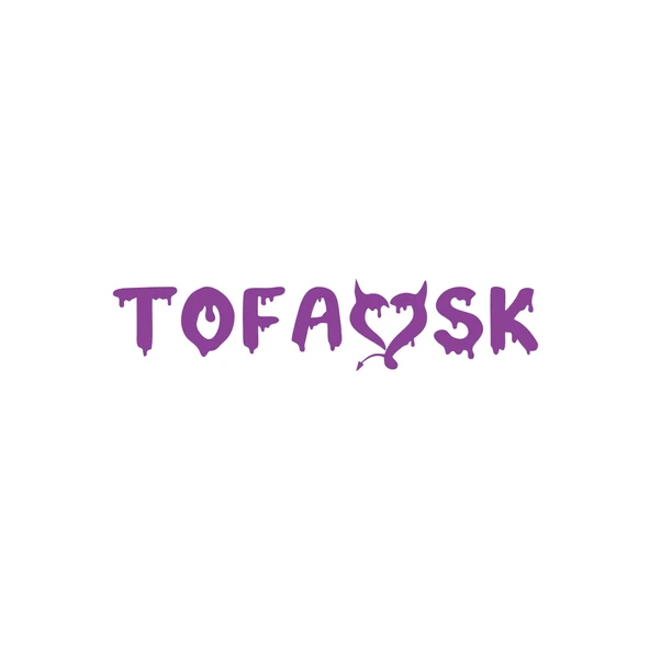 Tofaşk Araba Sticker 17x17 Cm Mor ürün görseli 1