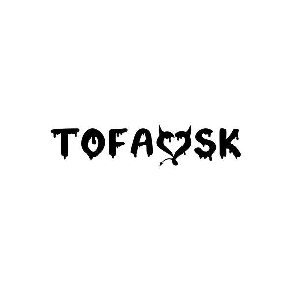 Tofaşk Araba Sticker 17x17 Cm Siyah ürün görseli 1