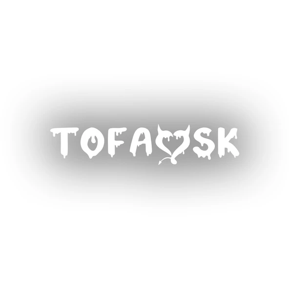 Tofaşk Araba Sticker 17x17 Cm Beyaz ürün görseli 1
