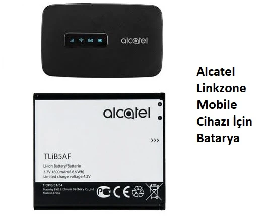 ALCATEL LINKZONE MOBİLE HOTSPOT TLiB5AF PİL BATARYA - Resim 2