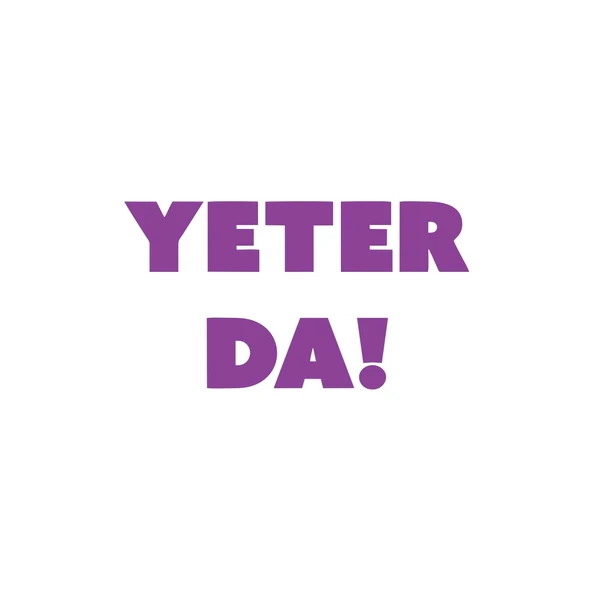 Yeter Da Araba Sticker 17x17 Cm Mor ürün görseli 1