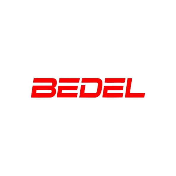 Bedel Araba Sticker 17x17 Cm Kırmızı ürün görseli 1