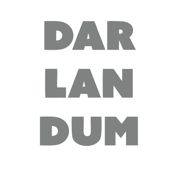 Darlandum Araba Sticker 17x17 Cm Gri ürün görseli 1