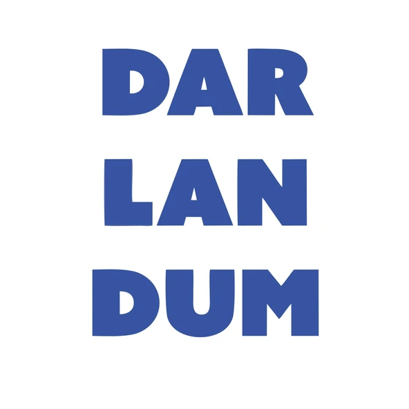 Darlandum Araba Sticker 17x17 Cm Mavi ürün görseli 1