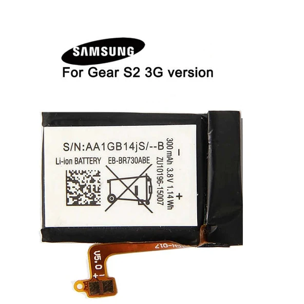 Samsung S2 GEAR 3G R730 SM-R730 SM-R600 Batarya Pil 300 mAh ürün görseli 1