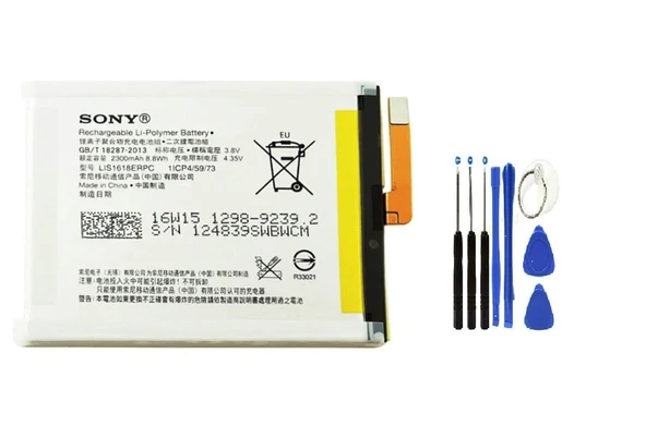 Sony Xperia XA Batarya Pil ve Tamir Seti-LİS1618ERPC ürün görseli 1