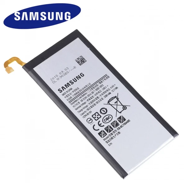 Samsung Galaxy C8 C7100 EB-BC701ABE Batarya Pil - Resim 5