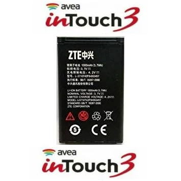 Avea intouch 3 ZTE Pil Batarya - Resim 3