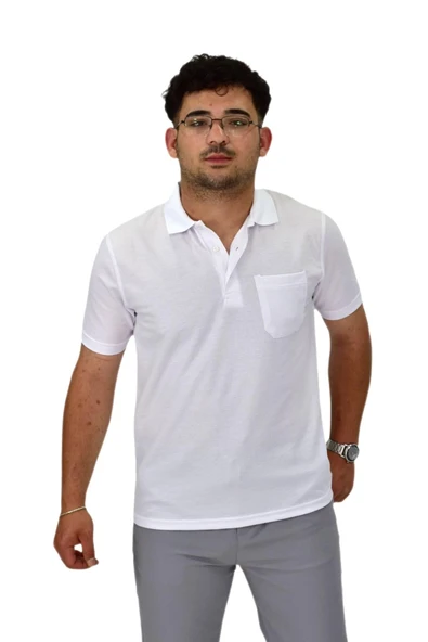 Erkek Polo Yaka Cepli Tişört T-139 BGL-ST04591 ürün görseli 1