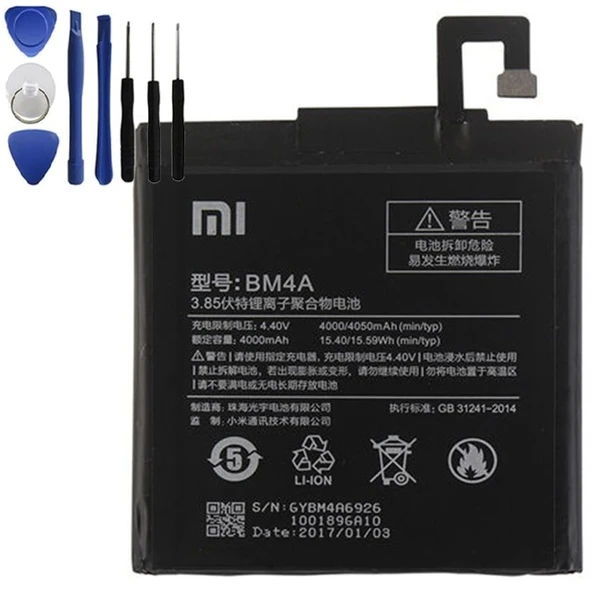 Xiaomi Redmi Pro Pil Batarya BM4A ve Tamir Seti ürün görseli 1
