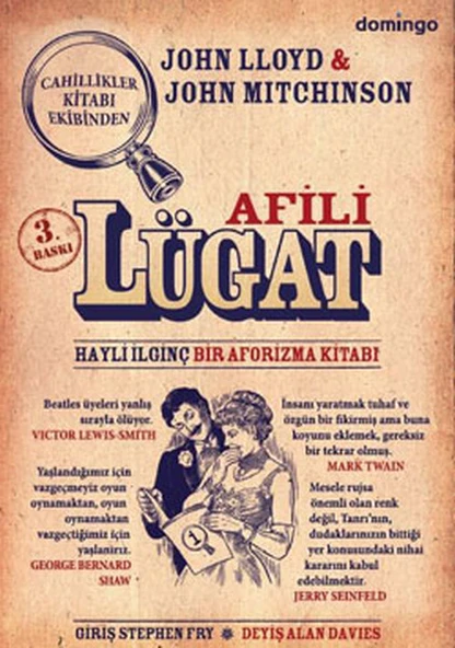Afili Lügat - Hayli İlginç Bir Aforizma Kitabı ürün görseli 1